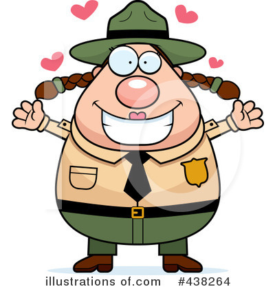 Royalty-Free (RF) Forest Ranger Clipart Illustration by Cory Thoman - Stock Sample #438264