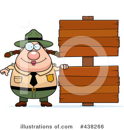 Royalty-Free (RF) Forest Ranger Clipart Illustration by Cory Thoman - Stock Sample #438266