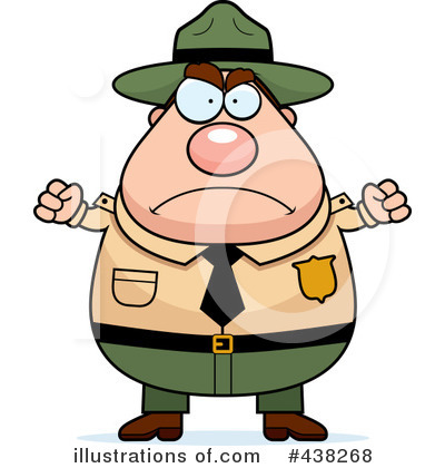 Royalty-Free (RF) Forest Ranger Clipart Illustration by Cory Thoman - Stock Sample #438268