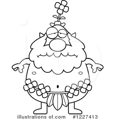 Royalty-Free (RF) Forest Sprite Clipart Illustration by Cory Thoman - Stock Sample #1227413