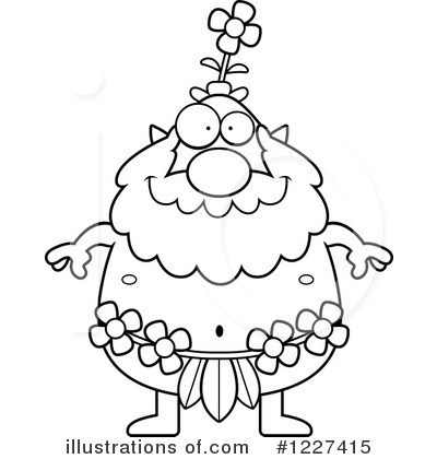 Royalty-Free (RF) Forest Sprite Clipart Illustration by Cory Thoman - Stock Sample #1227415