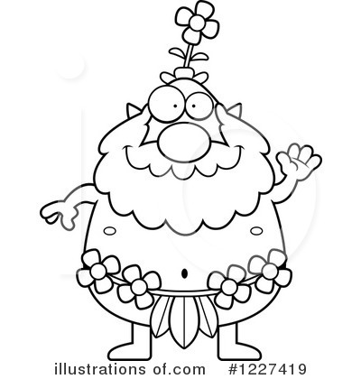 Royalty-Free (RF) Forest Sprite Clipart Illustration by Cory Thoman - Stock Sample #1227419