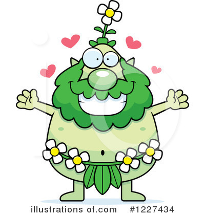 Royalty-Free (RF) Forest Sprite Clipart Illustration by Cory Thoman - Stock Sample #1227434