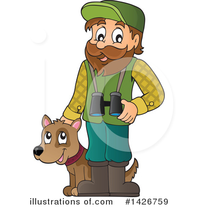 Dogs Clipart #1426759 by visekart