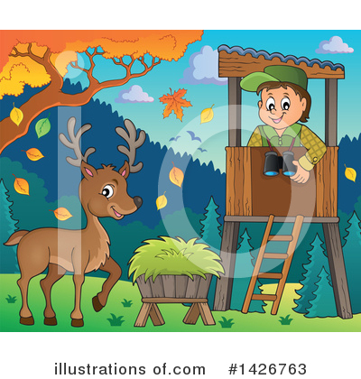 Royalty-Free (RF) Forester Clipart Illustration by visekart - Stock Sample #1426763