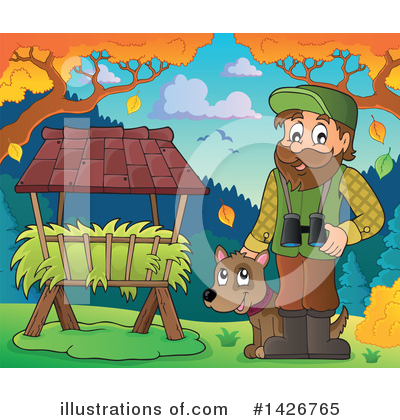 Royalty-Free (RF) Forester Clipart Illustration by visekart - Stock Sample #1426765