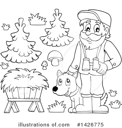 Forester Clipart #1426775 by visekart