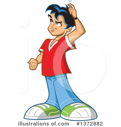 Royalty-Free (RF) Forget Clipart Illustration by Clip Art Mascots - Stock Sample #1372882
