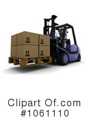 Fork Lift Clipart #1061110 by KJ Pargeter