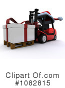 Forklift Clipart #1082815 by KJ Pargeter