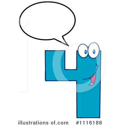 Number Four Clipart #1116188 by Hit Toon