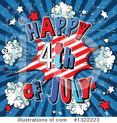 Fourth Of July Clipart #1322223 by Pushkin