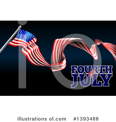 Royalty-Free (RF) Fourth Of July Clipart Illustration by AtStockIllustration - Stock Sample #1393488