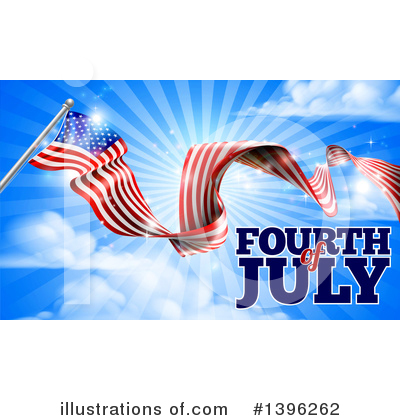 Royalty-Free (RF) Fourth Of July Clipart Illustration by AtStockIllustration - Stock Sample #1396262