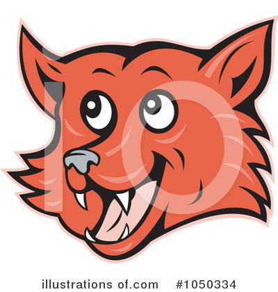 Royalty-Free (RF) Fox Clipart Illustration by patrimonio - Stock Sample #1050334
