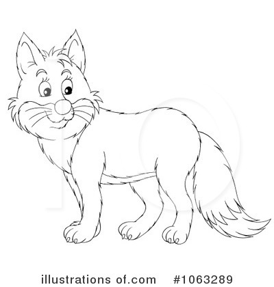 Royalty-Free (RF) Fox Clipart Illustration by Alex Bannykh - Stock Sample #1063289