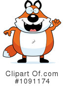 Fox Clipart #1091174 by Cory Thoman