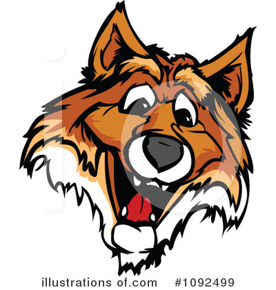 Royalty-Free (RF) Fox Clipart Illustration by Chromaco - Stock Sample #1092499