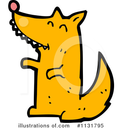 Royalty-Free (RF) Fox Clipart Illustration by lineartestpilot - Stock Sample #1131795