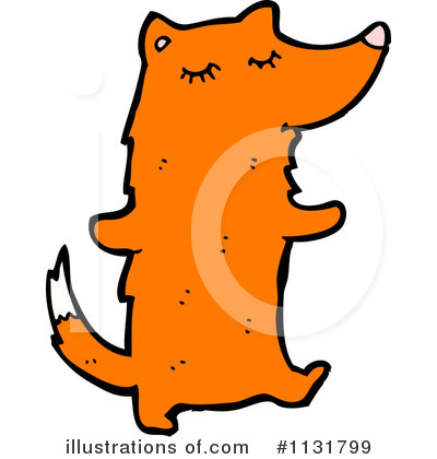 Royalty-Free (RF) Fox Clipart Illustration by lineartestpilot - Stock Sample #1131799