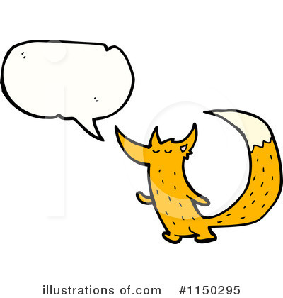 Royalty-Free (RF) Fox Clipart Illustration by lineartestpilot - Stock Sample #1150295