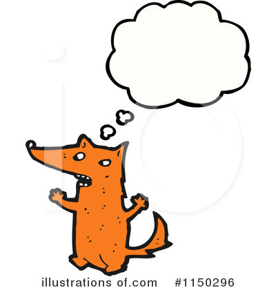 Royalty-Free (RF) Fox Clipart Illustration by lineartestpilot - Stock Sample #1150296