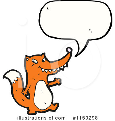 Royalty-Free (RF) Fox Clipart Illustration by lineartestpilot - Stock Sample #1150298