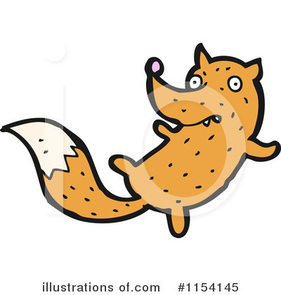 Royalty-Free (RF) Fox Clipart Illustration by lineartestpilot - Stock Sample #1154145