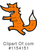 Fox Clipart #1154151 by lineartestpilot