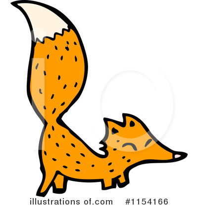 Royalty-Free (RF) Fox Clipart Illustration by lineartestpilot - Stock Sample #1154166