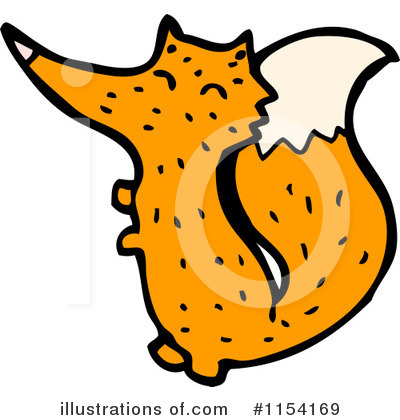 Royalty-Free (RF) Fox Clipart Illustration by lineartestpilot - Stock Sample #1154169