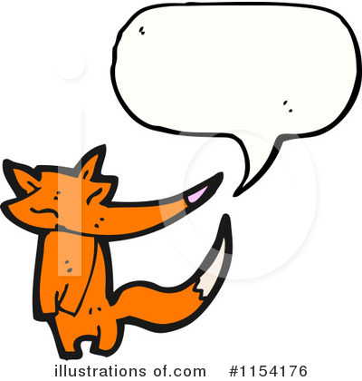 Royalty-Free (RF) Fox Clipart Illustration by lineartestpilot - Stock Sample #1154176