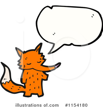 Royalty-Free (RF) Fox Clipart Illustration by lineartestpilot - Stock Sample #1154180