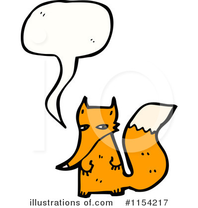 Royalty-Free (RF) Fox Clipart Illustration by lineartestpilot - Stock Sample #1154217