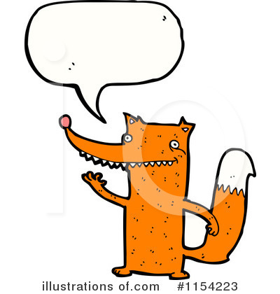 Royalty-Free (RF) Fox Clipart Illustration by lineartestpilot - Stock Sample #1154223