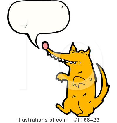 Royalty-Free (RF) Fox Clipart Illustration by lineartestpilot - Stock Sample #1168423