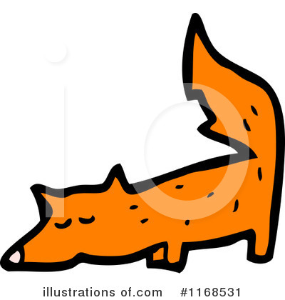Royalty-Free (RF) Fox Clipart Illustration by lineartestpilot - Stock Sample #1168531