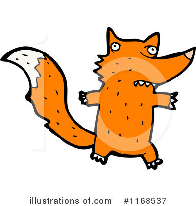 Royalty-Free (RF) Fox Clipart Illustration by lineartestpilot - Stock Sample #1168537