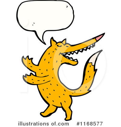 Royalty-Free (RF) Fox Clipart Illustration by lineartestpilot - Stock Sample #1168577