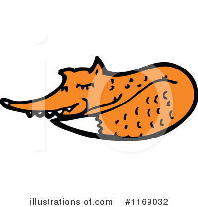 Royalty-Free (RF) Fox Clipart Illustration by lineartestpilot - Stock Sample #1169032