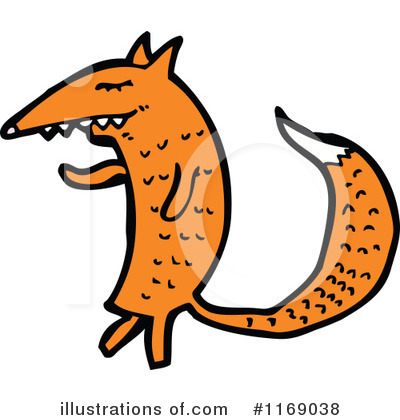 Royalty-Free (RF) Fox Clipart Illustration by lineartestpilot - Stock Sample #1169038