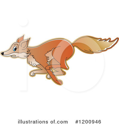 Royalty-Free (RF) Fox Clipart Illustration by Lal Perera - Stock Sample #1200946