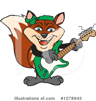Royalty-Free (RF) Fox Clipart Illustration by Dennis Holmes Designs - Stock Sample #1278943