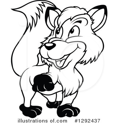 Royalty-Free (RF) Fox Clipart Illustration by dero - Stock Sample #1292437