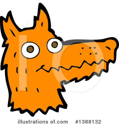Royalty-Free (RF) Fox Clipart Illustration by lineartestpilot - Stock Sample #1388132