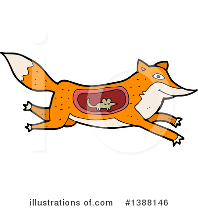 Royalty-Free (RF) Fox Clipart Illustration by lineartestpilot - Stock Sample #1388146