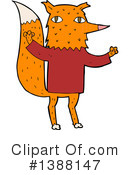 Fox Clipart #1388147 by lineartestpilot
