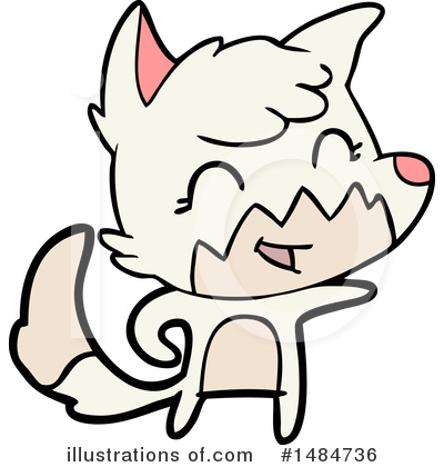 Royalty-Free (RF) Fox Clipart Illustration by lineartestpilot - Stock Sample #1484736