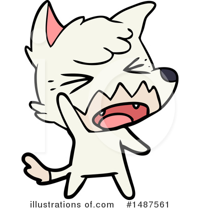 Royalty-Free (RF) Fox Clipart Illustration by lineartestpilot - Stock Sample #1487561