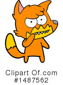 Fox Clipart #1487562 by lineartestpilot